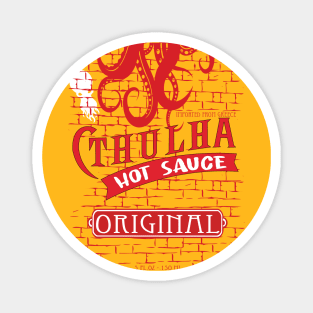 Cthulha Hot Sauce Magnet